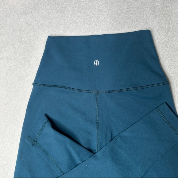 Lululemon Wunder Under Pant *Full-On Luon (Roll Down)•Alberta Lake - Picture 5 of 14